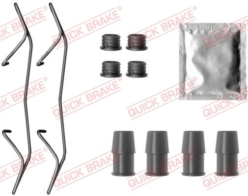 QUICK BRAKE 109-0075 - Zubehörsatz, Scheibenbremsbelag