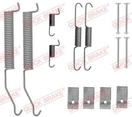 QUICK BRAKE 105-0812 - Zubehörsatz, Bremsbacken