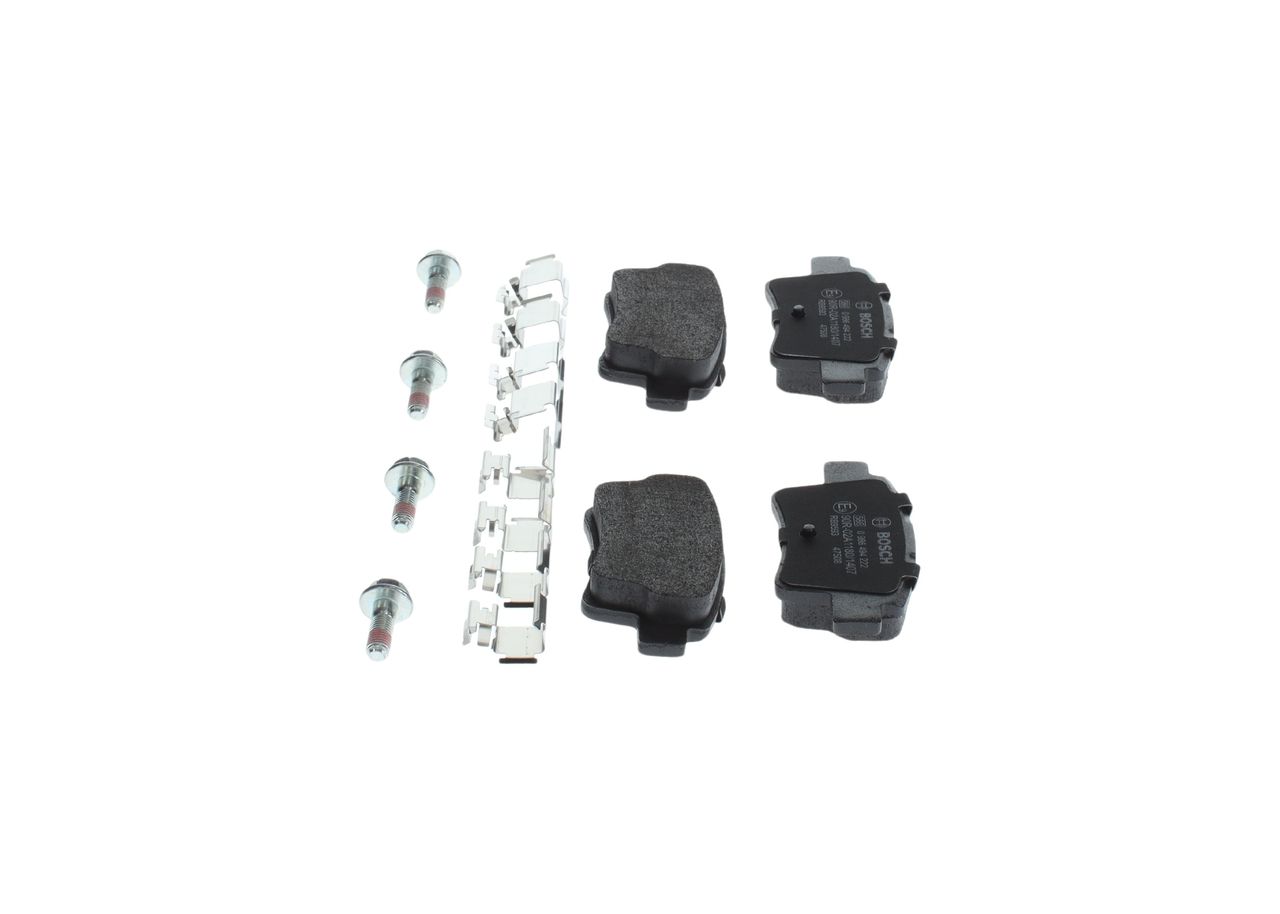 BOSCH 0 986 494 222 - Bremsbelagsatz, Scheibenbremse
