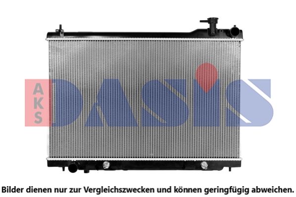 AKS DASIS 070144N - Kühler, Motorkühlung