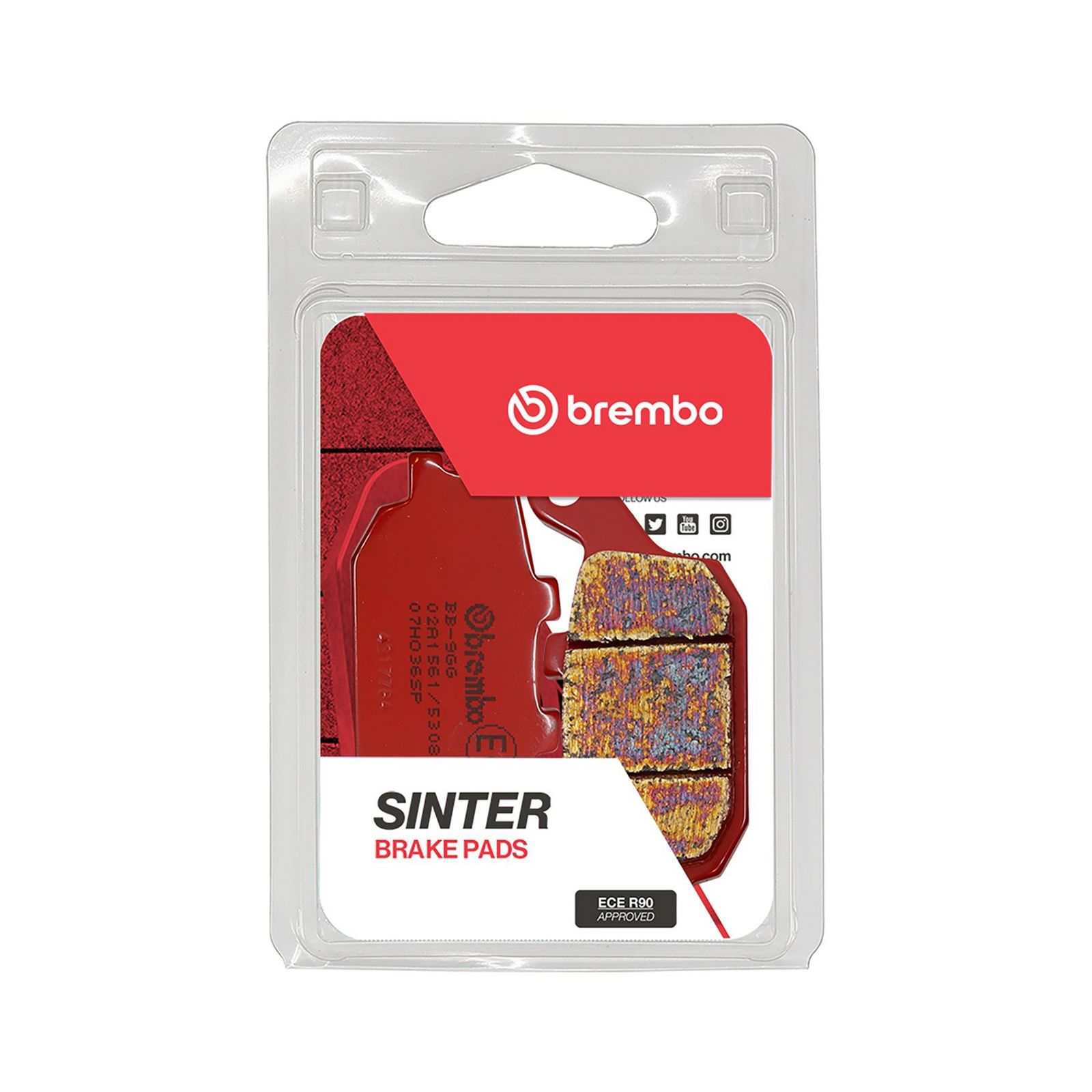BREMBO 07HO36SP - Bremsbelagsatz, Scheibenbremse