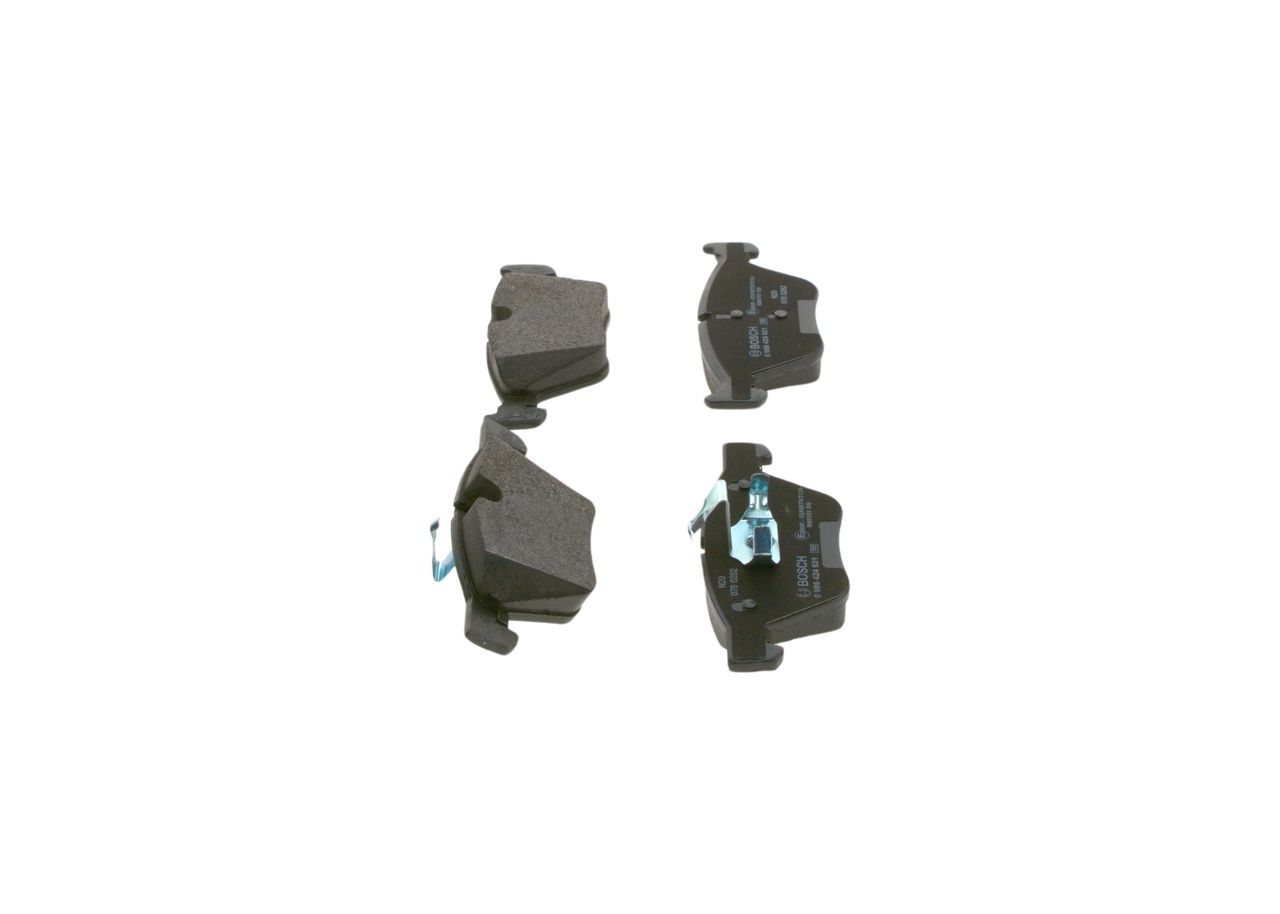 BOSCH 0 986 424 621 - Bremsbelagsatz, Scheibenbremse