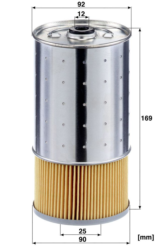 MANN-FILTER PF 1050/1 n - Ölfilter