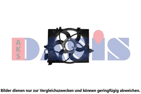 AKS DASIS 058084N - Lüfter, Motorkühlung
