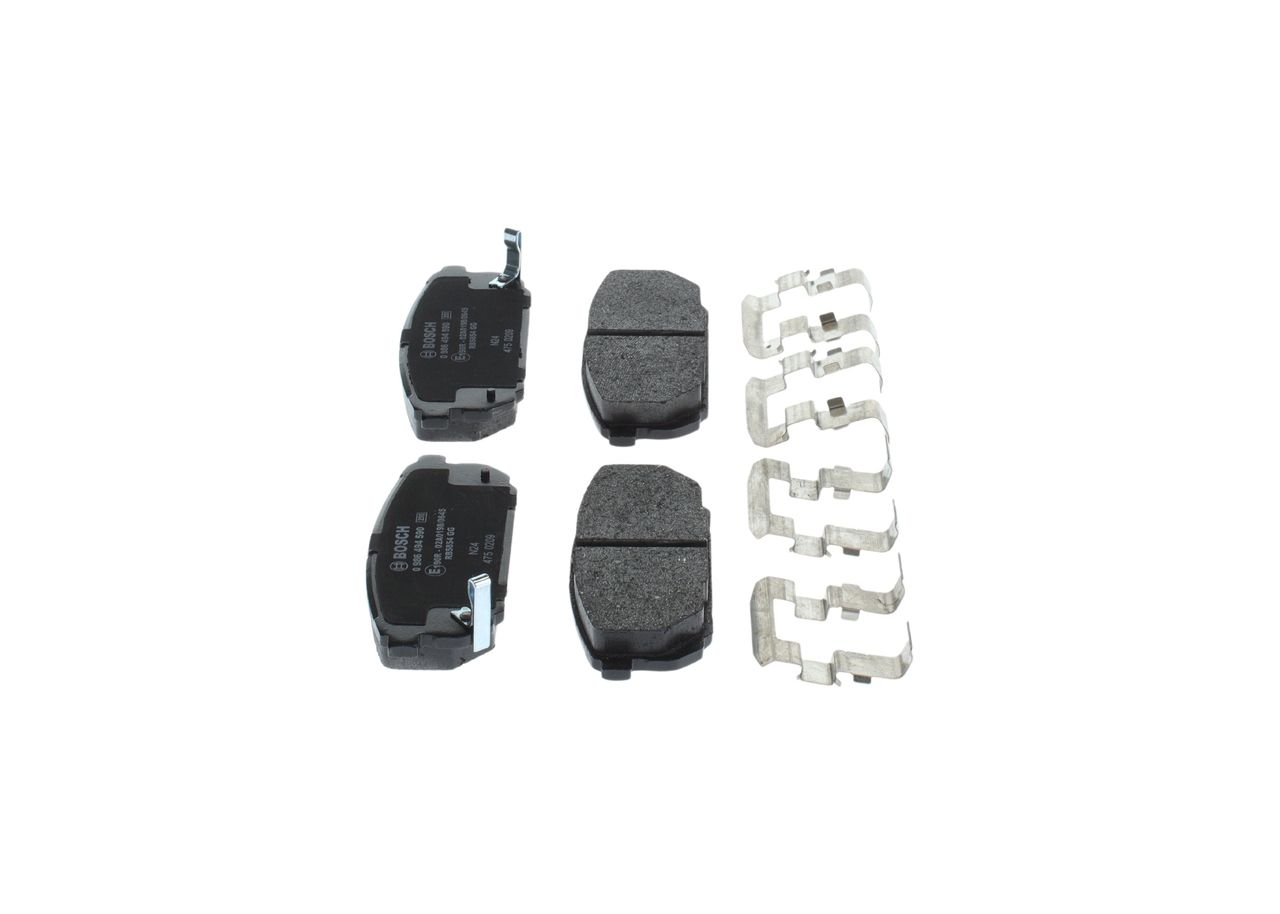 BOSCH 0 986 494 590 - Bremsbelagsatz, Scheibenbremse