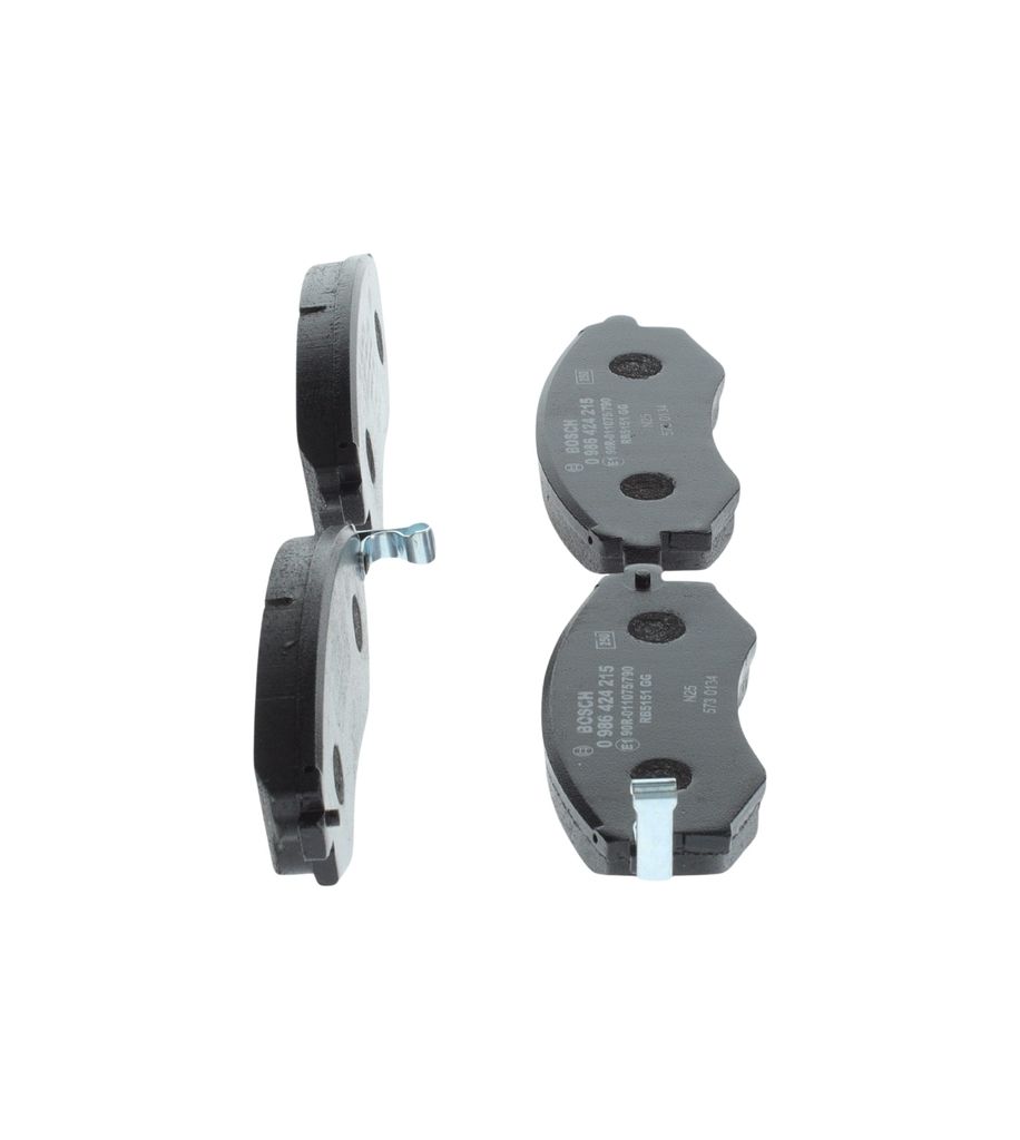 BOSCH 0 986 424 215 - Bremsbelagsatz, Scheibenbremse