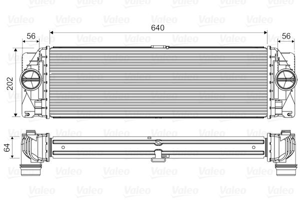 VALEO 818341 - Ladeluftkühler