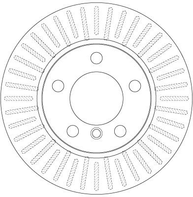 TRW DF6255 - Bremsscheibe