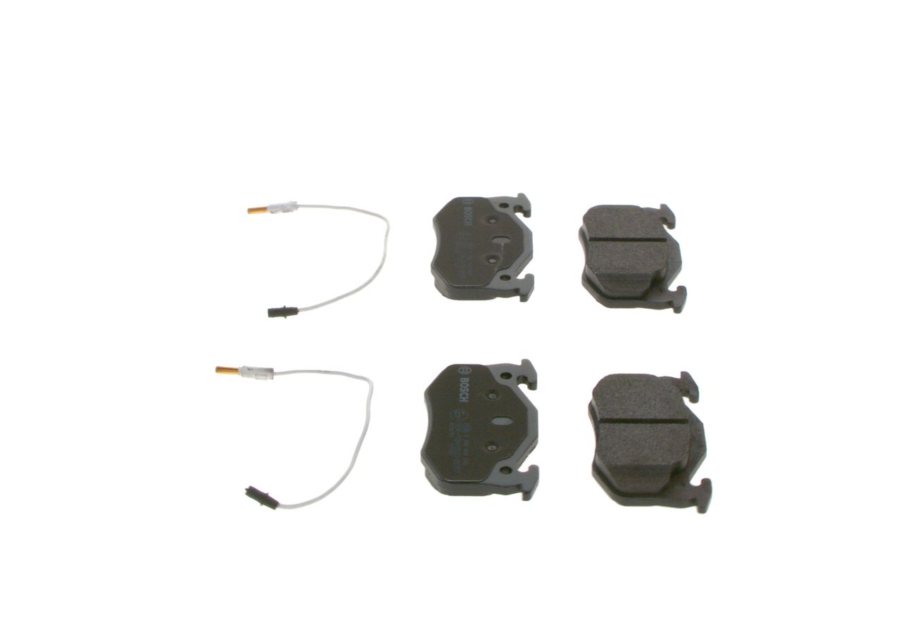 BOSCH 0 986 466 346 - Bremsbelagsatz, Scheibenbremse