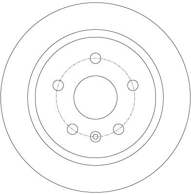 TRW DF6312 - Bremsscheibe