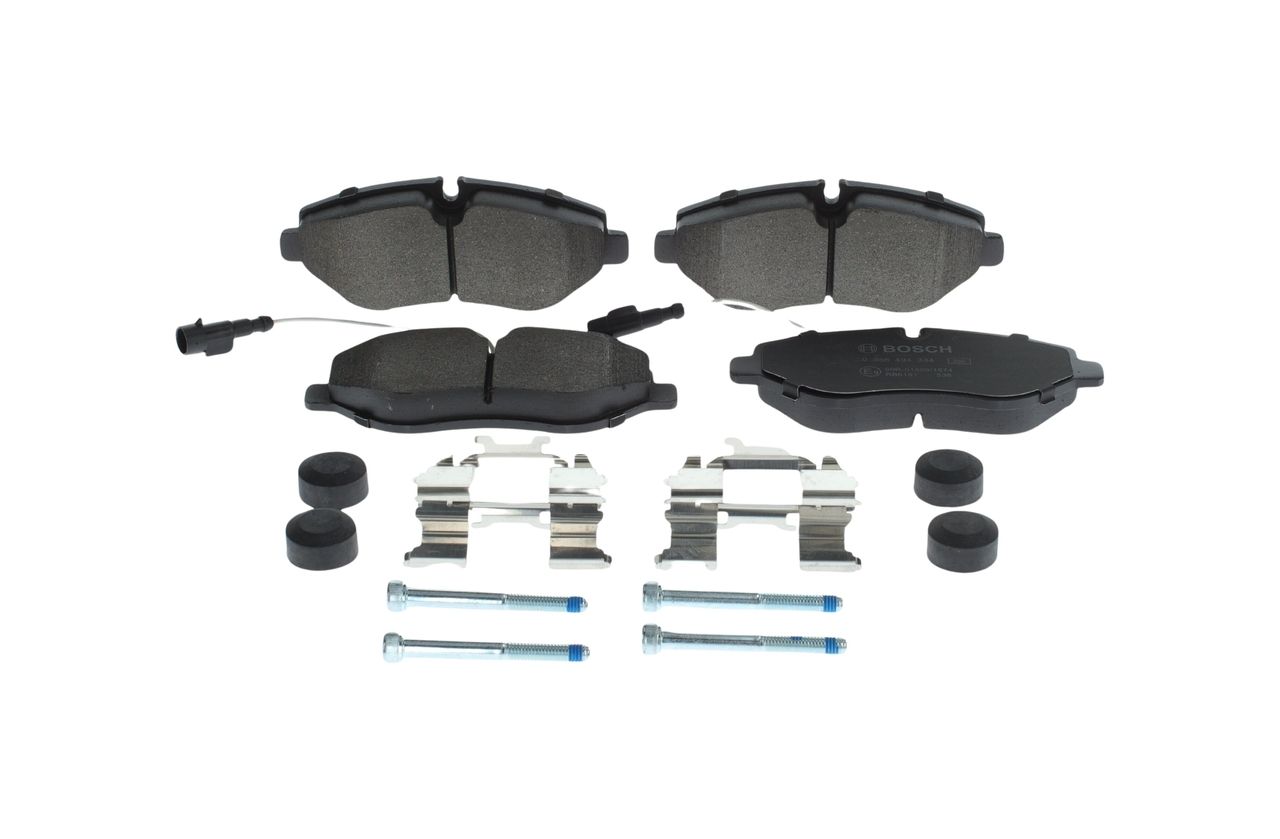 BOSCH 0 986 494 334 - Bremsbelagsatz, Scheibenbremse