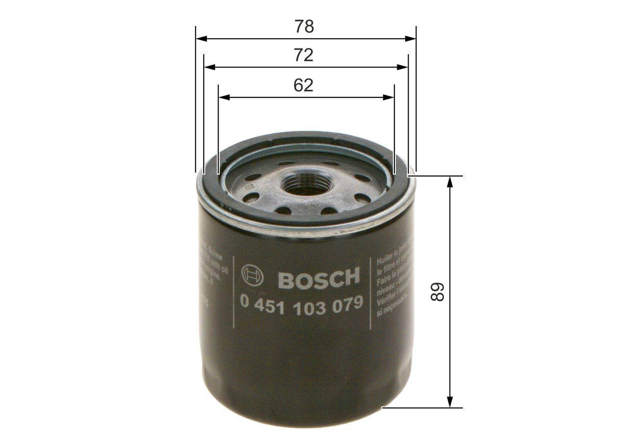 BOSCH 0 451 103 079 - Ölfilter