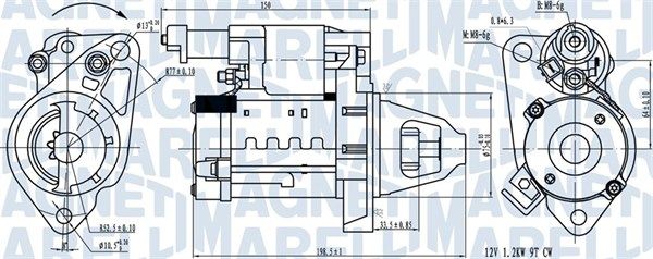 MAGNETI MARELLI 063721642610 - Starter