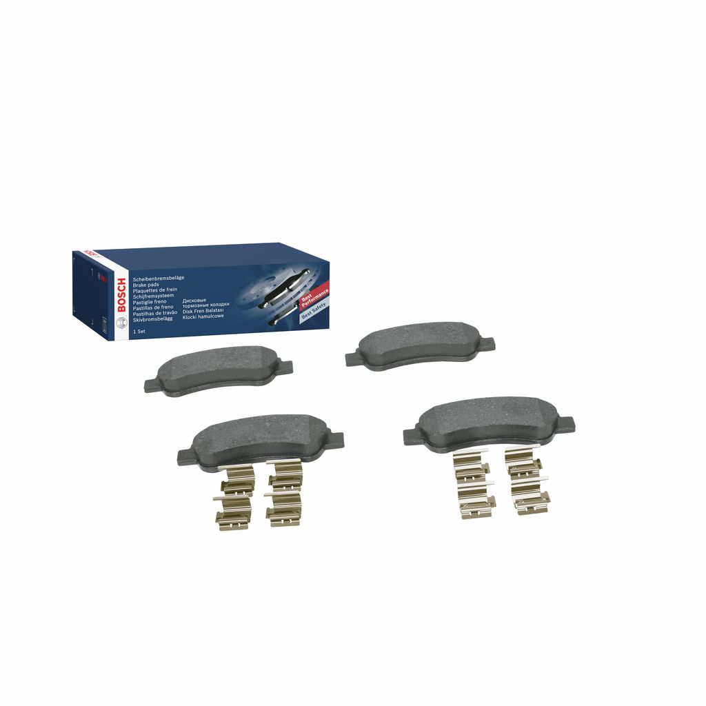 BOSCH 0 986 494 604 - Bremsbelagsatz, Scheibenbremse