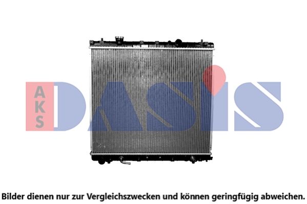 AKS DASIS 110099N - Kühler, Motorkühlung