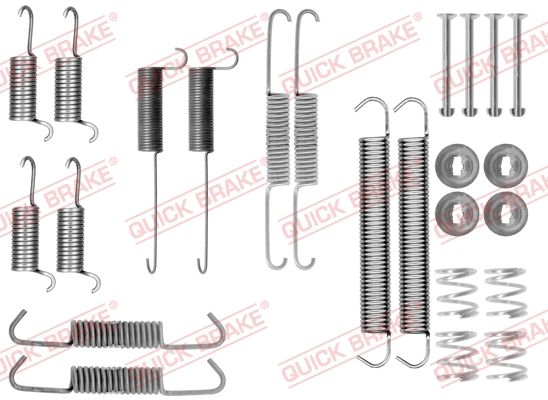 QUICK BRAKE 105-0712 - Zubehörsatz, Bremsbacken