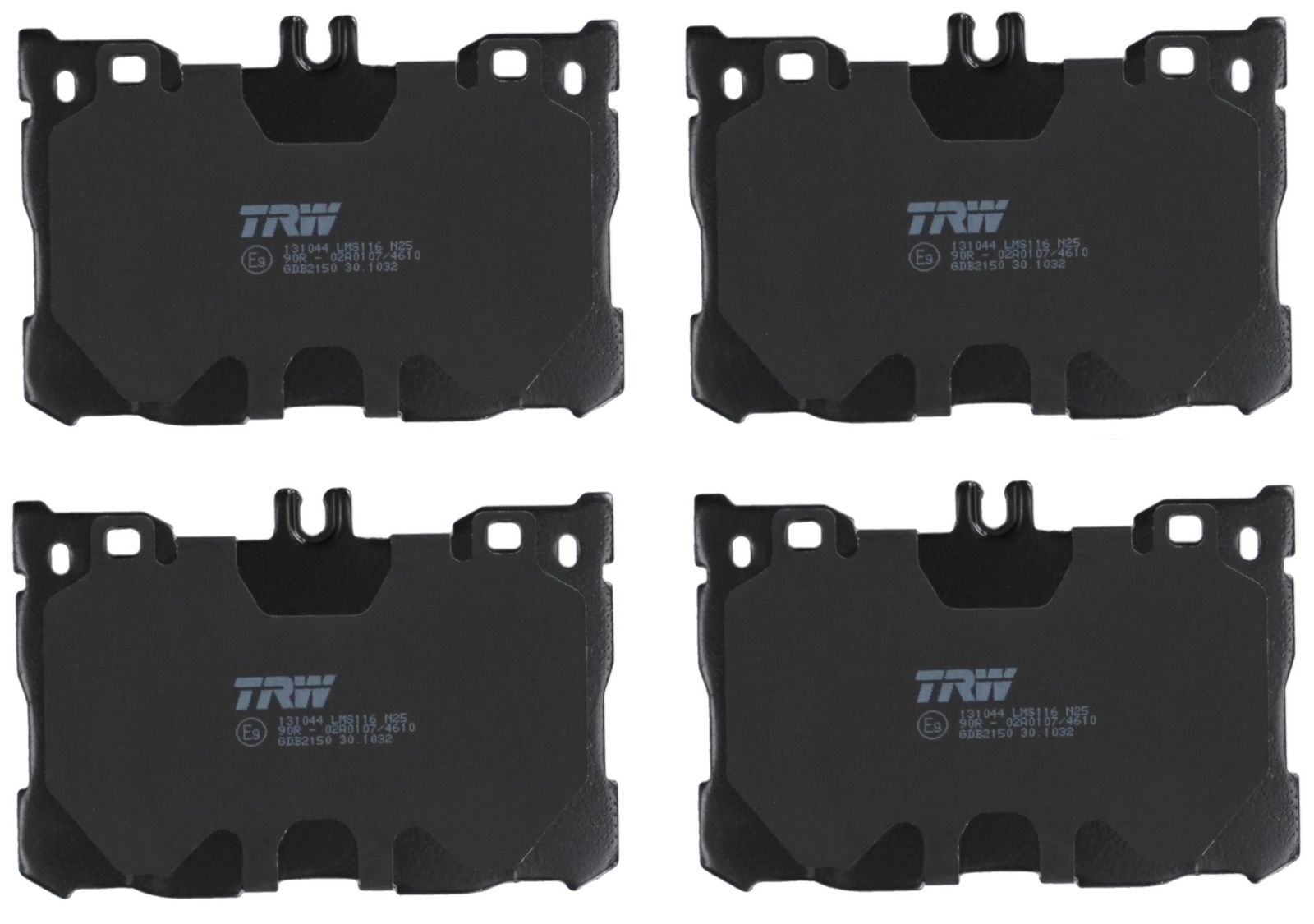 TRW GDB2150 - Bremsbelagsatz, Scheibenbremse