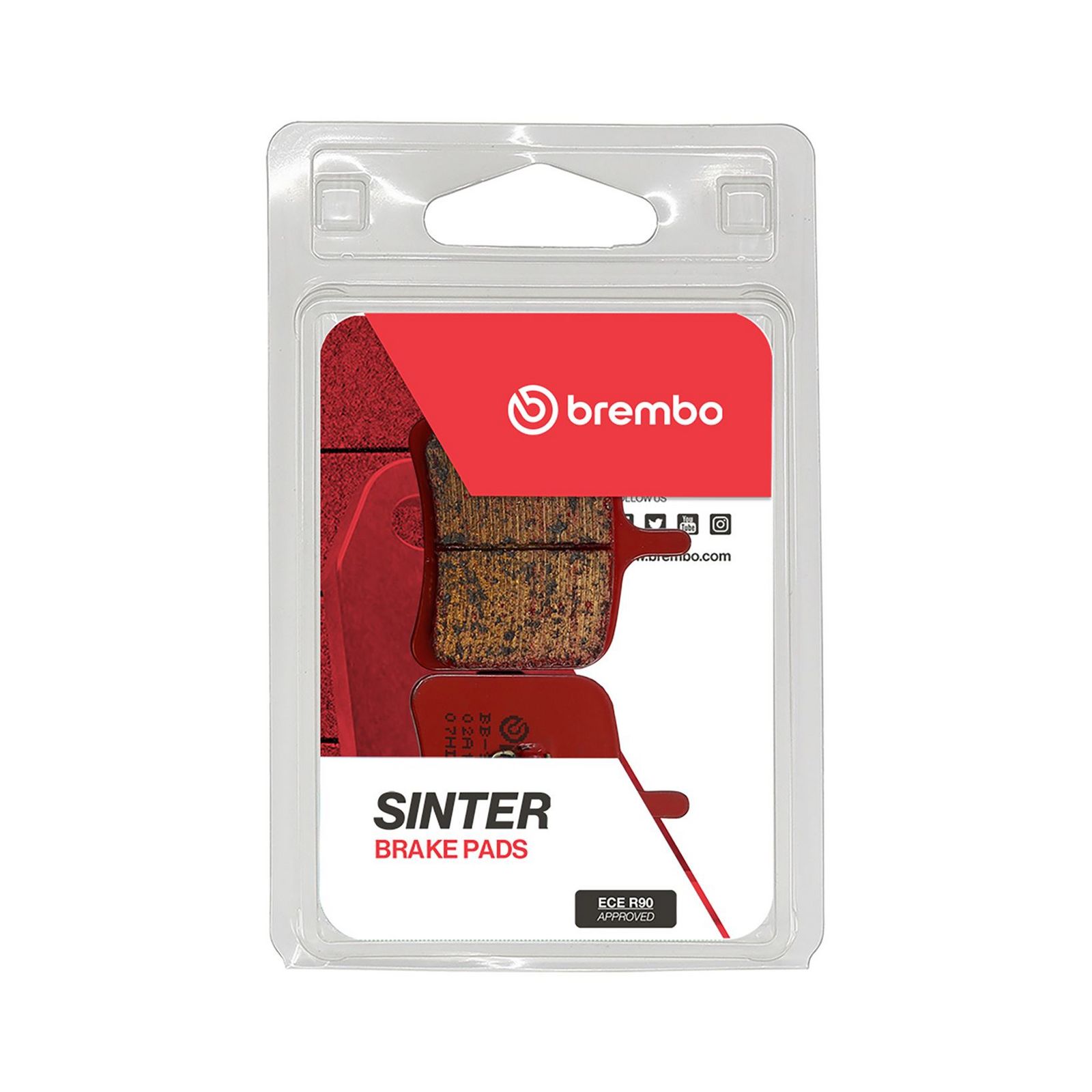 BREMBO 07HD08SP - Bremsbelagsatz, Scheibenbremse
