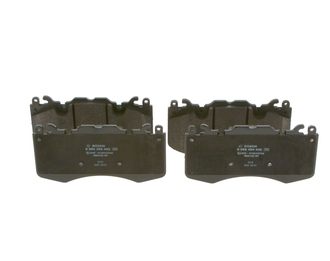 BOSCH 0 986 494 440 - Bremsbelagsatz, Scheibenbremse