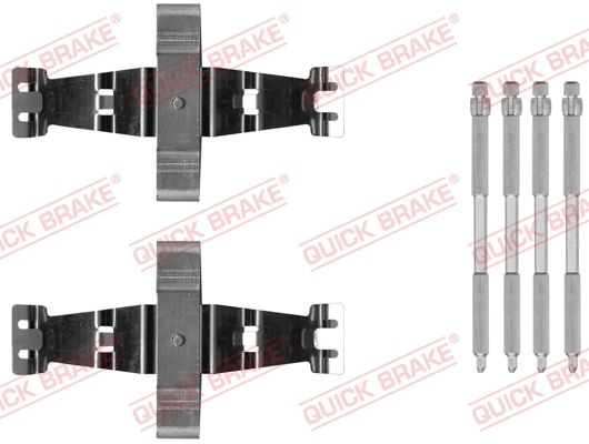 QUICK BRAKE 109-0042 - Zubehörsatz, Scheibenbremsbelag