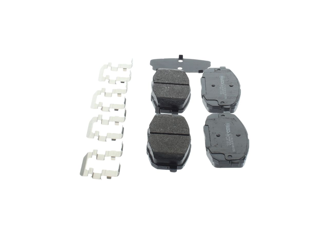 BOSCH 0 986 460 168 - Bremsbelagsatz, Scheibenbremse
