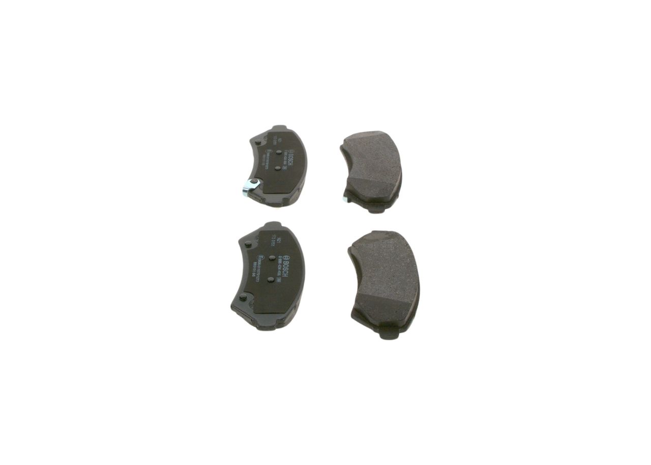 BOSCH 0 986 424 466 - Bremsbelagsatz, Scheibenbremse