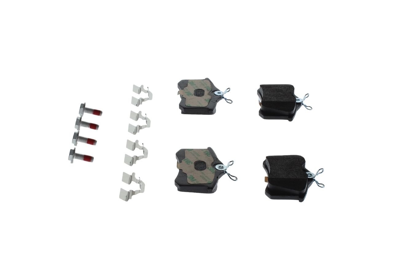 BOSCH 0 986 494 596 - Bremsbelagsatz, Scheibenbremse