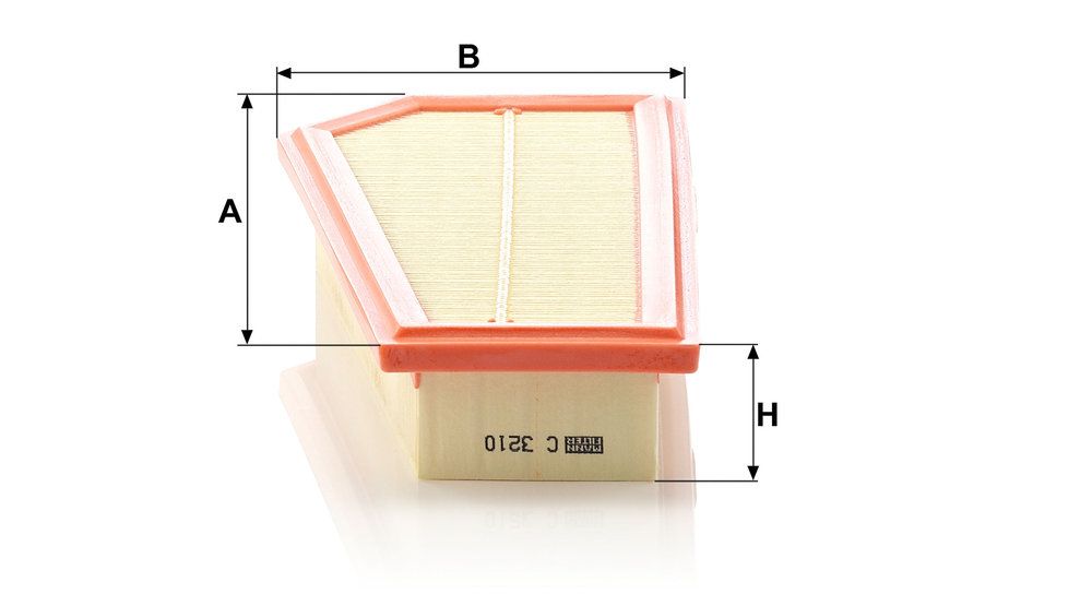 MANN-FILTER C 3210 - Luftfilter