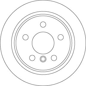 TRW DF6795 - Bremsscheibe