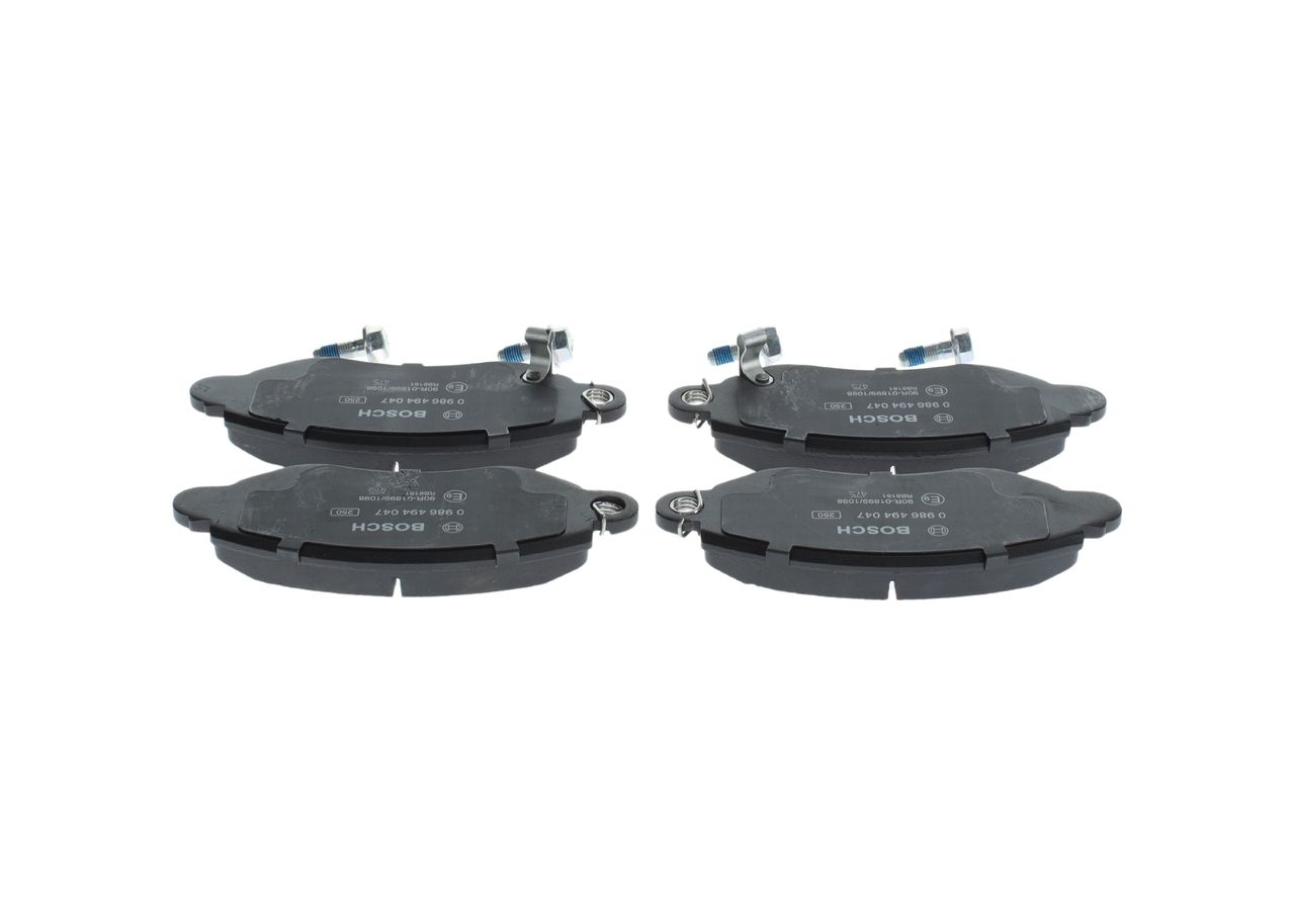 BOSCH 0 986 494 047 - Bremsbelagsatz, Scheibenbremse