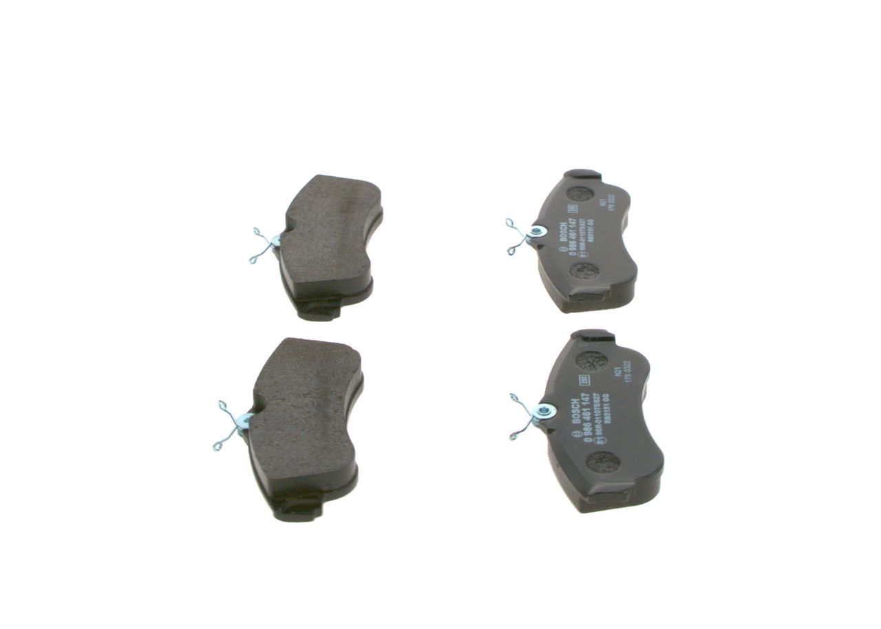 BOSCH 0 986 461 147 - Bremsbelagsatz, Scheibenbremse