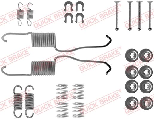 QUICK BRAKE 105-0684 - Zubehörsatz, Bremsbacken