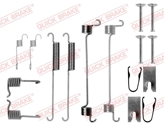 QUICK BRAKE 105-0749 - Zubehörsatz, Bremsbacken