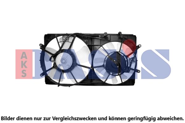 AKS DASIS 088174N - Lüfter, Motorkühlung