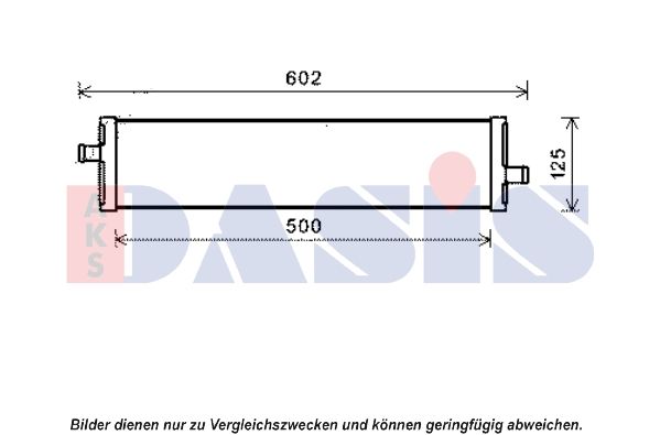 AKS DASIS 040045N - Kühler, Motorkühlung