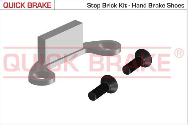 QUICK BRAKE 105-0481 - Zubehörsatz, Feststellbremsbacken