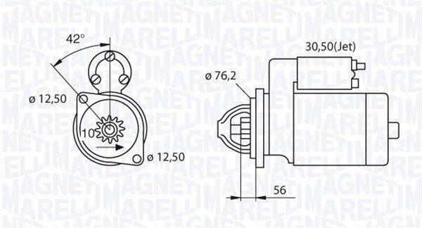 MAGNETI MARELLI 063521250420 - Starter