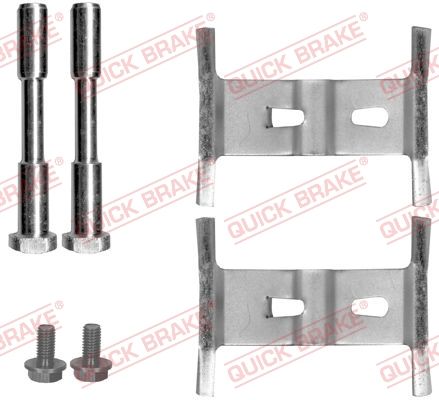 QUICK BRAKE 109-1658 - Zubehörsatz, Scheibenbremsbelag