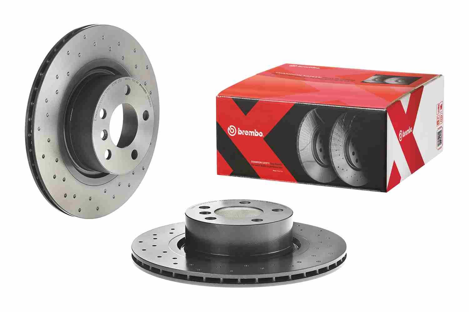 BREMBO 09.B569.1X - Bremsscheibe