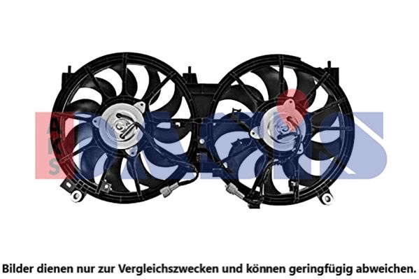 AKS DASIS 078004N - Lüfter, Motorkühlung