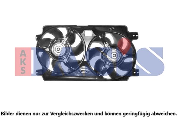 AKS DASIS 018029N - Lüfter, Motorkühlung