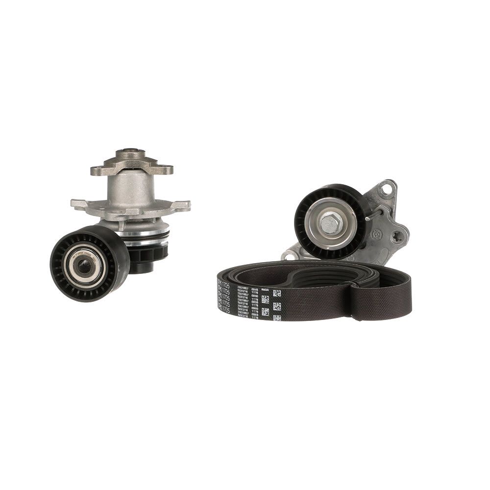 GATES KP17PK1705 - Wasserpumpe + Keilrippenriemensatz