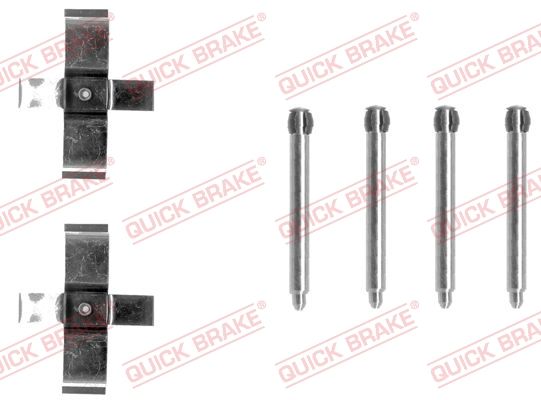 QUICK BRAKE 109-1195 - Zubehörsatz, Scheibenbremsbelag