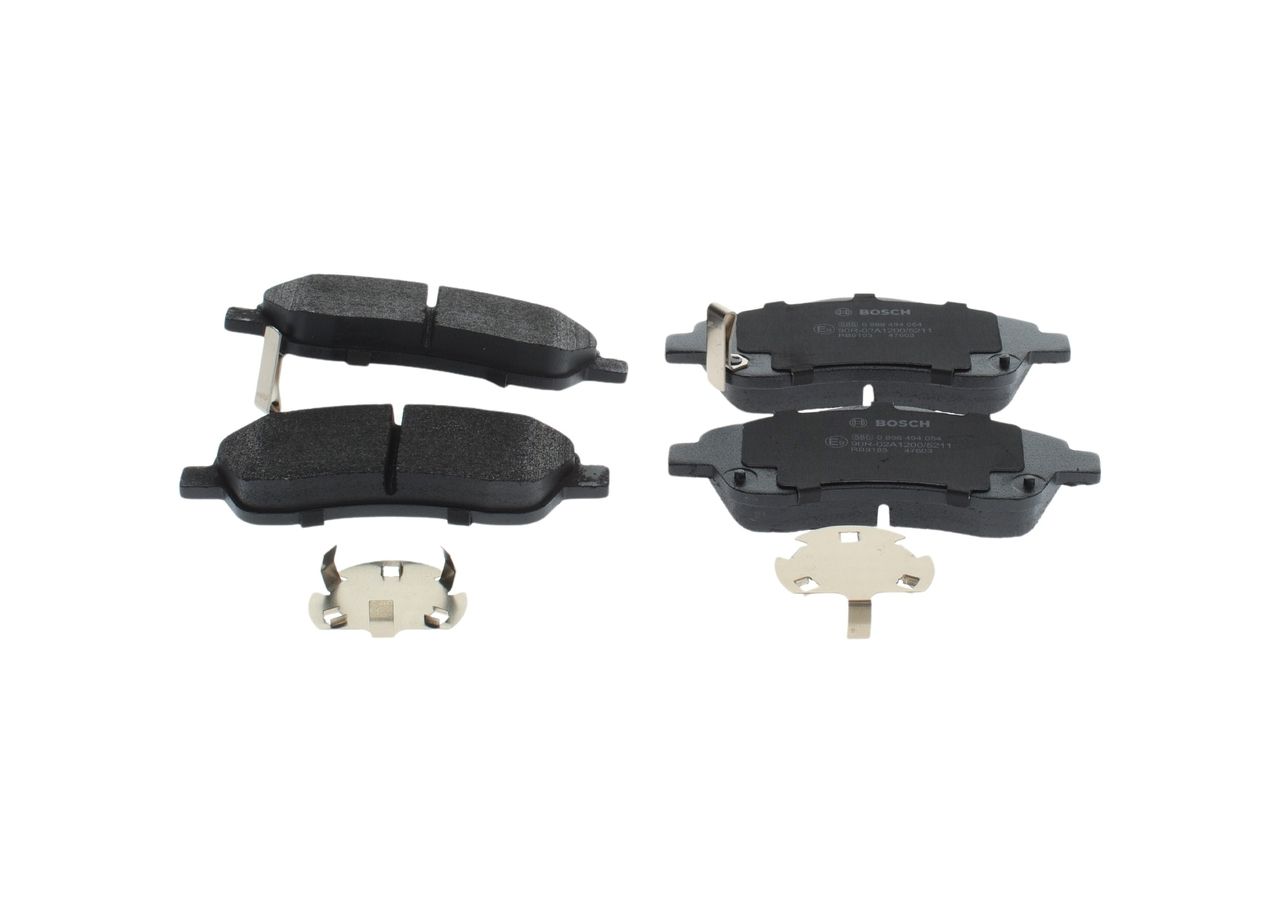 BOSCH 0 986 494 054 - Bremsbelagsatz, Scheibenbremse