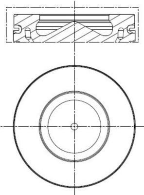 MAHLE 081 PI 00113 000 - Kolben