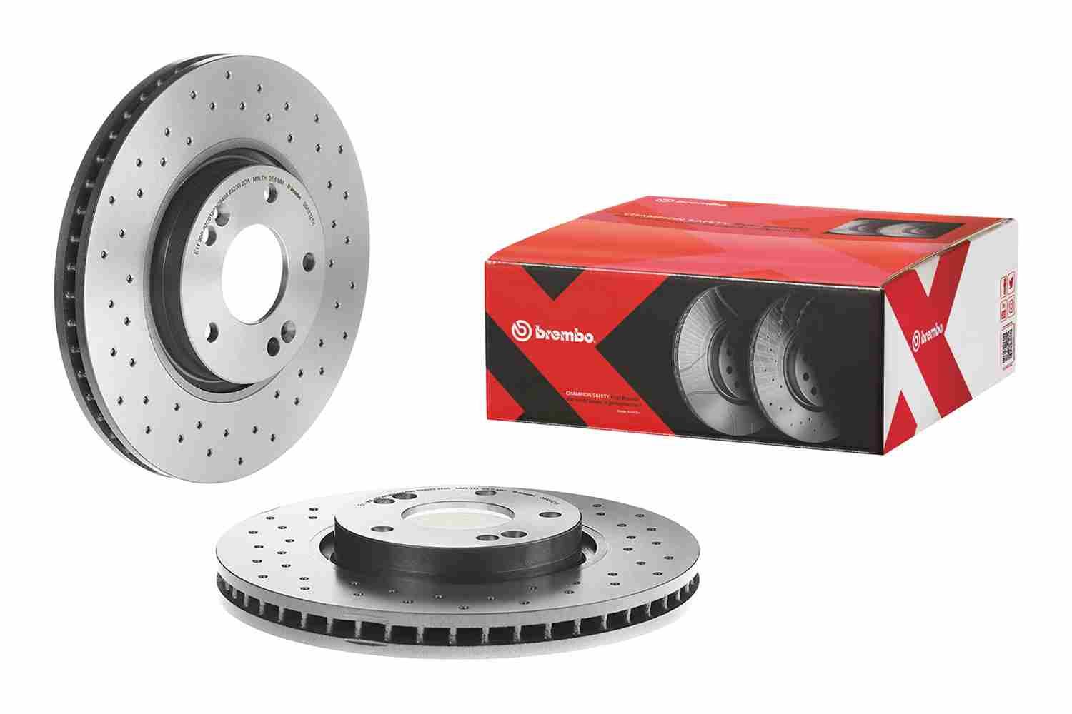 BREMBO 09.A532.1X - Bremsscheibe