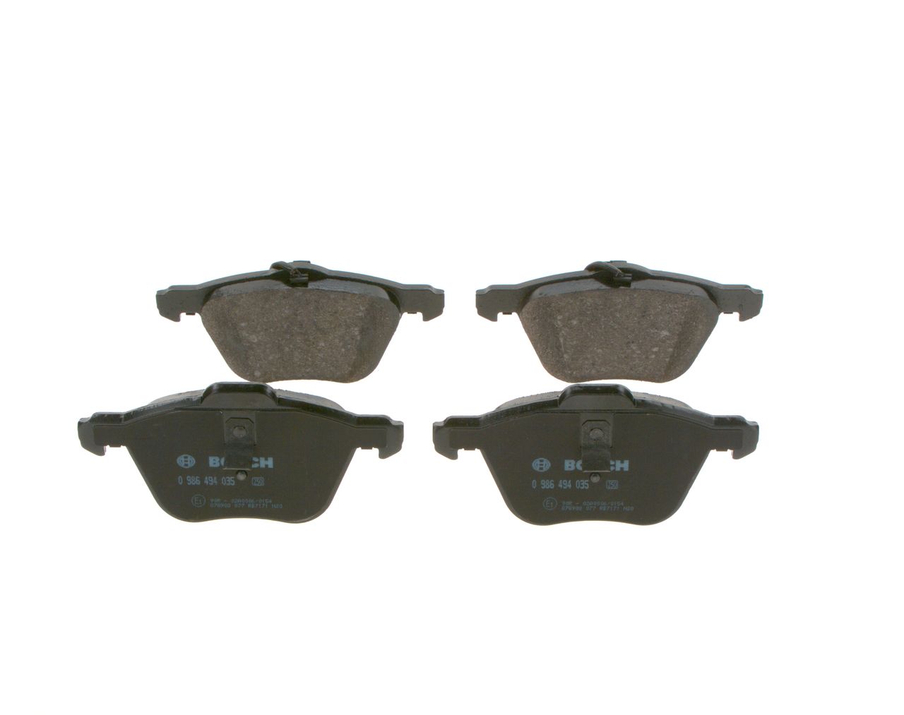 BOSCH 0 986 494 035 - Bremsbelagsatz, Scheibenbremse