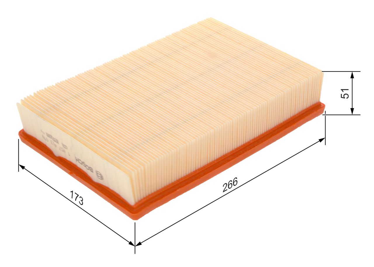 BOSCH 1 457 433 099 - Luftfilter