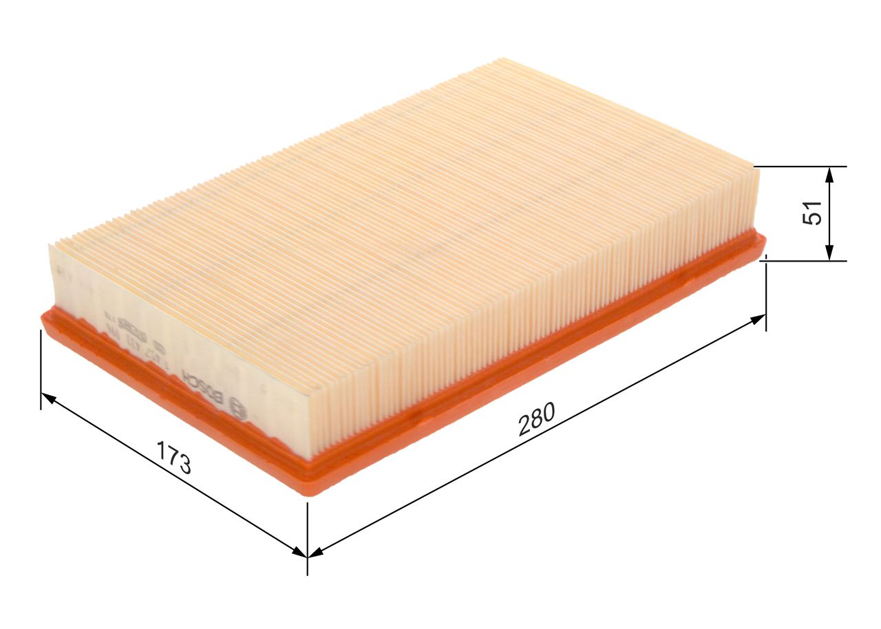 BOSCH 1 457 433 096 - Luftfilter