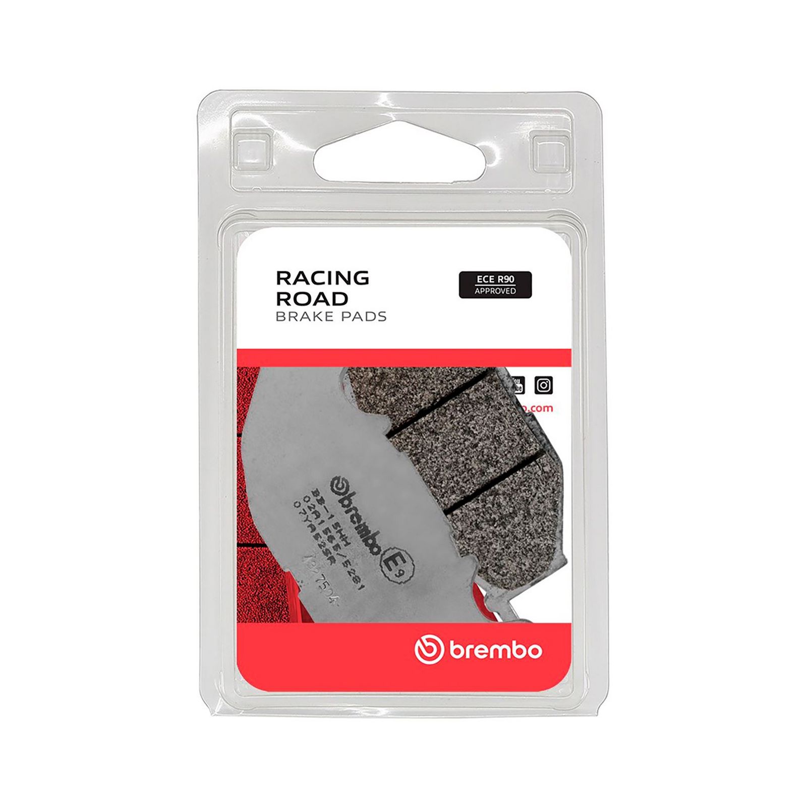 BREMBO 07YA52SR - Bremsbelagsatz, Scheibenbremse